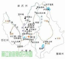 云南旅游景点地图分布图最新